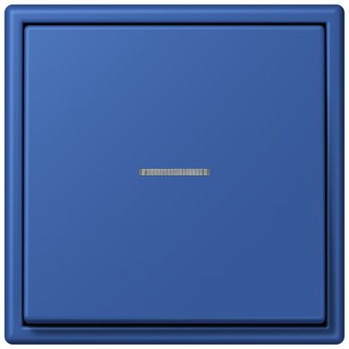 Клавиша Jung Les Couleurs® Le Corbusier bleu outremer 59 для выключателя/кнопки с окошком для подсветки LC990KO54320K LC990KO54320K  фото | Capital Power - инженерные системы