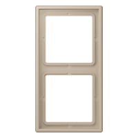 Рамка Jung Les Couleurs Le Corbusier Ombre naturelle claire 2 поста LC98232142