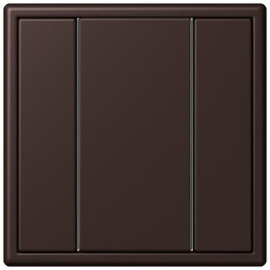 Кнопочный модуль КNX Jung Les Couleurs® Le Corbusier terre d‘ombre brulee 59 F 50 с одной парой кнопок LC501TSA4320J LC501TSA4320J  фото | Capital Power - инженерные системы