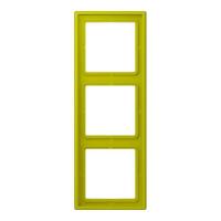 Рамка Jung Les Couleurs Le Corbusier Vert olive vif 3 поста LC9834320F