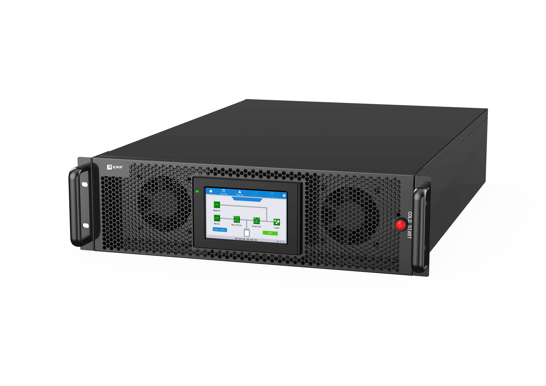 Источник Бесперебойного Питания двойного преобразования E-Power SW900Pro - G5 15кВА/15кВт для монтажа в 19" стойку ,3х фазный 3/3,400В, SW915Pro-RT-G5  фото | Capital Power - инженерные системы