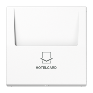 Накладка карточного выключателя Jung LS серия &amp;quot;HOTELCARD&amp;quot; LS590CARDWW LS590CARDWW  фото | Capital Power - инженерные системы