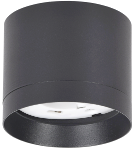 LIGHTING Светильник 4015 накладной потолочный под лампу GX53 черный IEK LT-UPB0-4015-GX53-1-K02  фото | Capital Power - инженерные системы