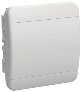 TEKFOR Корпус пластиковый ЩРВ-П-8 IP41 белая дверь IEK TF5-KP13-V-08-41-K01-K01  фото | Capital Power - инженерные системы