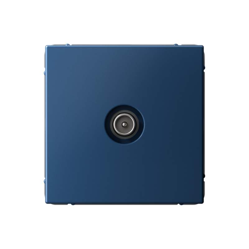 Розетка TV Systeme Electric серии ArtGallery проходная 4DB, механизм, АКВАМАРИН GAL001192  фото | Capital Power - инженерные системы
