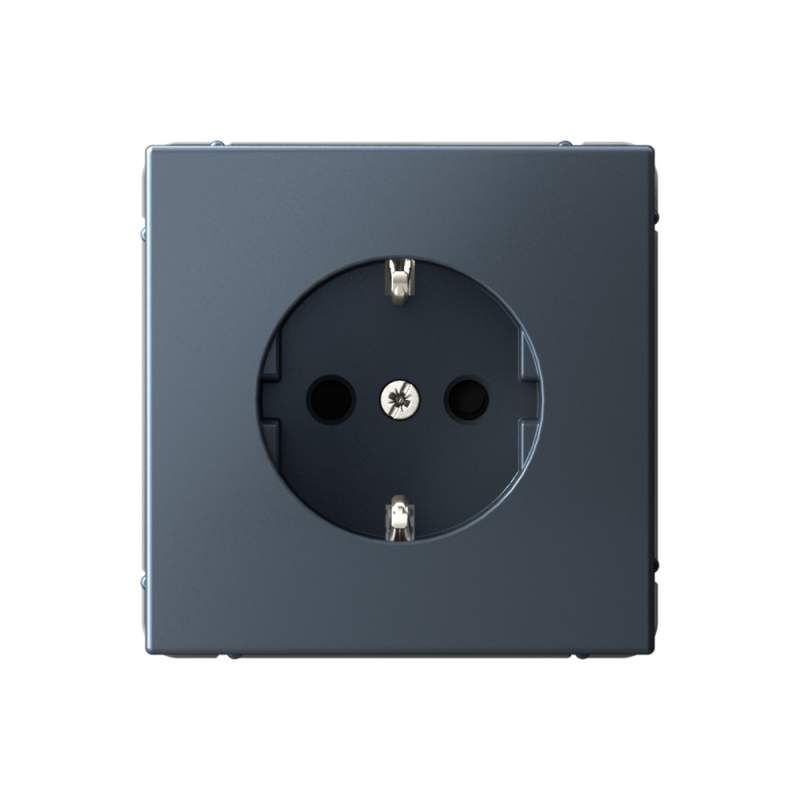 Розетка Systeme Electric серии ArtGallery с заземлением со шторками, 16А, механизм, ГРИФЕЛЬ GAL000745  фото | Capital Power - инженерные системы