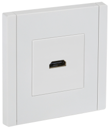 Розетка HDMI FP240 белый IEK серии FORTE&PIANO FP-H10-K01  фото | Capital Power - инженерные системы