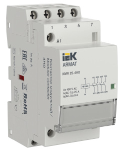 ARMAT Контактор модульный KMR 25А 48В AC 4НО IEK AR-KMR10-025-40-048  фото | Capital Power - инженерные системы
