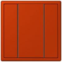 Кнопочный модуль КNX Jung Les Couleurs® Le Corbusier rouge vermillon 59 F 50 с одной парой кнопок LC501TSA4320A