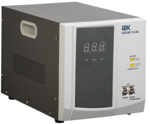 Стабилизатор напряжения переносной серии Ecoline 10 кВА IEK IVS26-1-10000  фото | Capital Power - инженерные системы