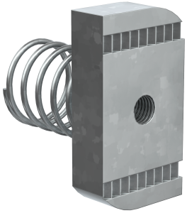 Гайка канальная с пружиной М6х40 IEK CMZ11-GK-06  фото | Capital Power - инженерные системы