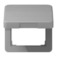 Откидная крышка Jung CD серия серая для розеток и изделий 50х50 CD590BFKLGR CD590BFKLGR  фото | Capital Power - инженерные системы