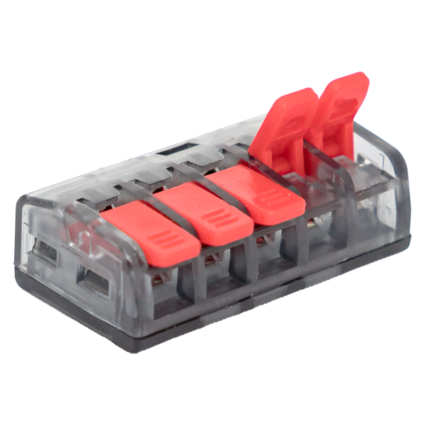 Клемма СМК 221-415 5 отверстий 0,2-4,0 мм2 EKF PROxima PLC-SMK-221-415  фото | Capital Power - инженерные системы