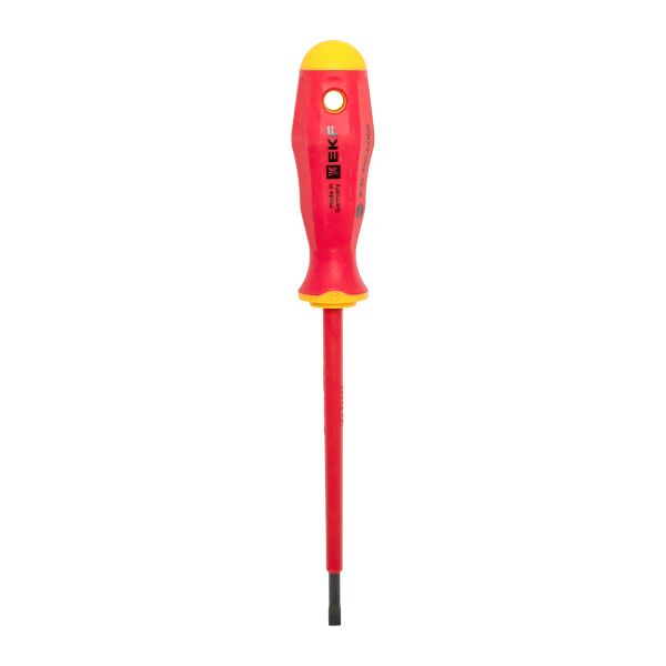 Отвертка Professional SL4х0,8 мм VDE 1000В EKF sl-4-0.8-pro-in  фото | Capital Power - инженерные системы