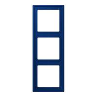 Рамка Jung Les Couleurs Le Corbusier Blue outremer fonce 3 поста LC9834320T