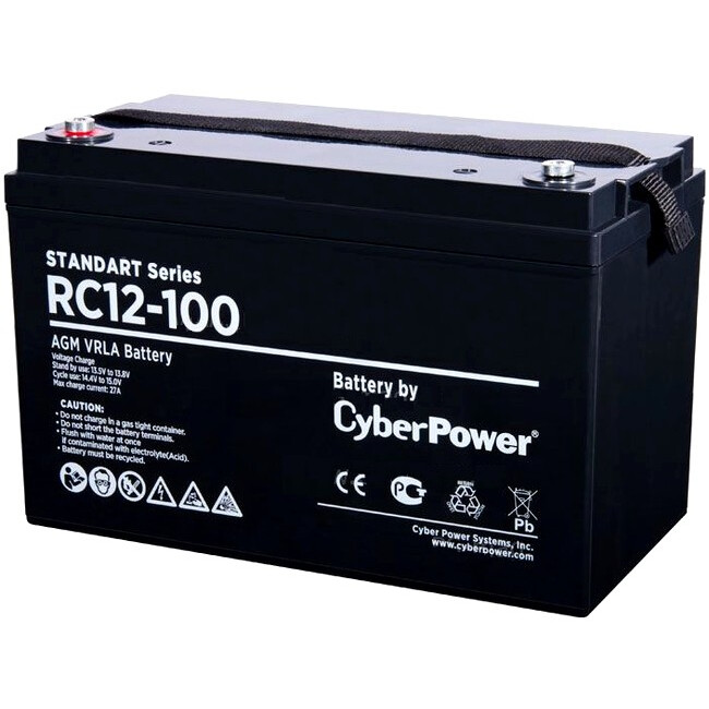 Аккумуляторная батарея CyberPower 12V100Ah GR 12-100  фото | Capital Power - инженерные системы