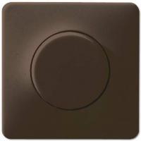Накладка роторного механизма Jung CD серия коричневая CD1540BR CD1540BR  фото | Capital Power - инженерные системы