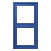 Рамка Jung Les Couleurs Le Corbusier Blue outremer 2 поста LC9824320K