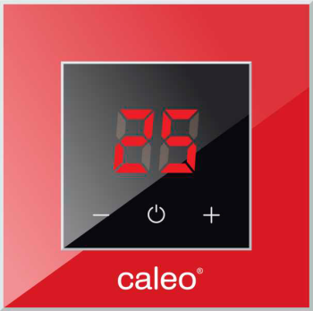 Терморегулятор Caleo Nova Orto (алый) caleo_nova_orto_022  фото | Capital Power - инженерные системы