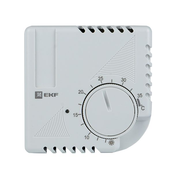 Термостат NO/NC (охлаждение/обогрев) накладной 16A 230В IP20 EKF PROxima THERMO-NO-NC-WALL  фото | Capital Power - инженерные системы