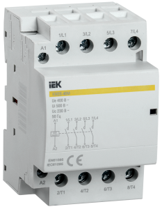 Контактор модульный КМ25-40М AC/DC IEK MKK21-25-40  фото | Capital Power - инженерные системы