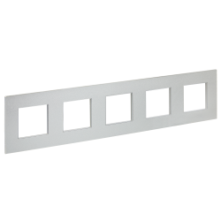 Рамка 5-местная SK-F35S металл серебряный IEK серии SKANDY SK-M52-M-K23  фото | Capital Power - инженерные системы