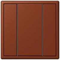 Кнопочный модуль КNX Jung Les Couleurs® Le Corbusier terre sienne brulee 59 F 50 с одной парой кнопок LC501TSA4320D