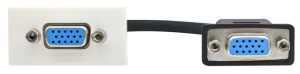 PRIMER РКМ-20-20-П Розетка мультимедийная VGA M/M (2 модуля) белая IEK PR-KK40D-RV-0-2-K01  фото | Capital Power - инженерные системы