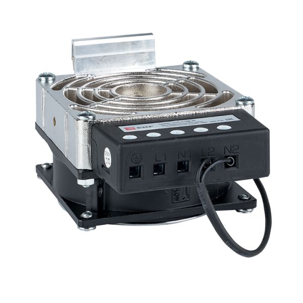 Обогреватель на DIN-рейку с вентилятором 200Вт 230В IP20 Quadro EKF PROxima HEATER-VENT-Q-200-20  фото | Capital Power - инженерные системы