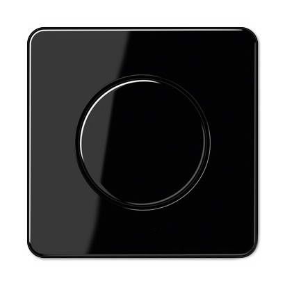 Накладка роторного механизма Jung CD серия черная CD1540SW CD1540SW  фото | Capital Power - инженерные системы