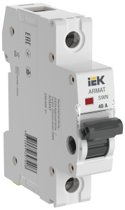 ARMAT Выключатель-разъединитель SWN 1P 40А IEK AR-SWN-1-040  фото | Capital Power - инженерные системы