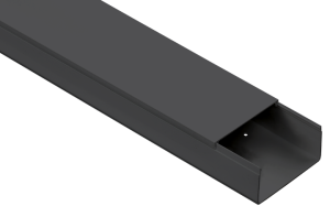 Кабель-канал 100х40 "ЭЛЕКОР" черный (8м) IEK EL-KK10-100-040-1-K02  фото | Capital Power - инженерные системы
