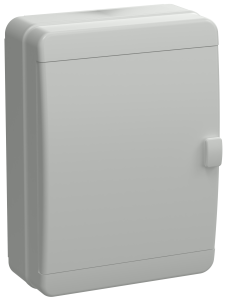 TEKFOR Корпус пластиковый КМПн-24 IP65 серая непрозрачная дверь IEK TF5-KP73-N-24-65-K03-K03  фото | Capital Power - инженерные системы