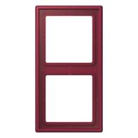 Рамка Jung Les Couleurs Le Corbusier Le rubis 2 поста LC9824320M
