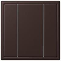 Кнопочный модуль КNX Jung Les Couleurs® Le Corbusier terre d‘ombre brulee 59 F 50 с одной парой кнопок LC501TSA4320J