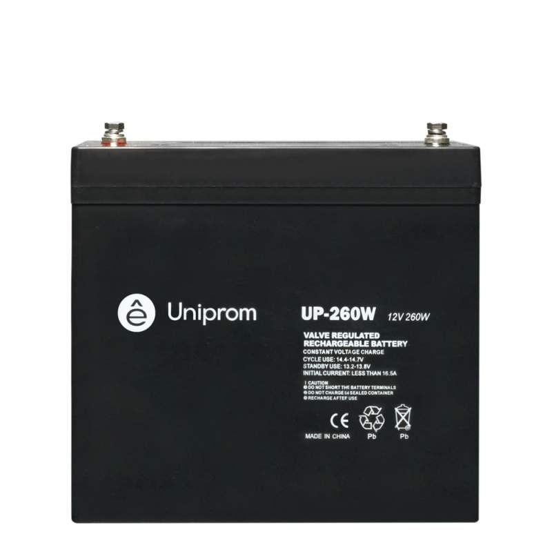 Батарея свинцово-кислотная, 55АЧ, 10 лет UP-260W  фото | Capital Power - инженерные системы