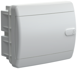 UNION Compact Корпус пластиковый ЩРВ-П-6 IP41 белая дверь IEK UIC-KP13-V-06-41-K01  фото | Capital Power - инженерные системы