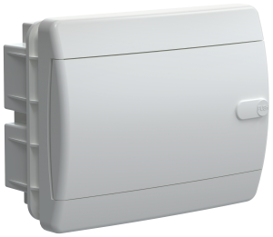 UNION Compact Корпус пластиковый ЩРВ-П-8 IP41 белая дверь IEK UIC-KP13-V-08-41-K01  фото | Capital Power - инженерные системы