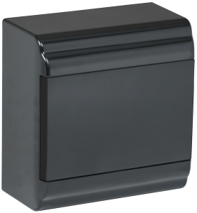 PRIME Корпус пластиковый ЩРН-П-6 модулей навесной черный IP41 IEK MKP13-N-01-06-41-K02  фото | Capital Power - инженерные системы