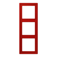 Рамка Jung Les Couleurs Le Corbusier Rouge vermillon 3 поста LC98332090