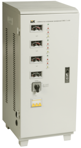 Стабилизатор напряжения СНИ3-7,5 кВА трехфазный IEK IVS10-3-07500  фото | Capital Power - инженерные системы