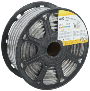 Лента LED 50м LSR-5050RGB30-7,2-IP67-220В IEK LSR4-3-030-67-0-50  фото | Capital Power - инженерные системы