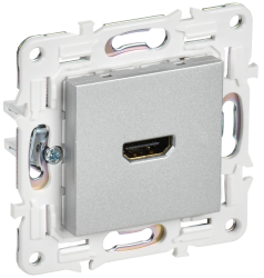 Розетка HDMI SK-H01S серебряный IEK серии SKANDY SK-H10-K23  фото | Capital Power - инженерные системы