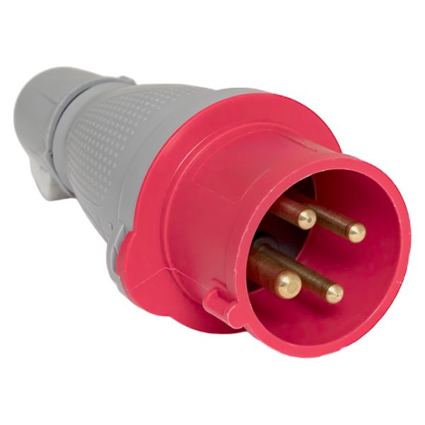 Вилка переносная 014 3Р+РЕ 16А 380В IP44 EKF PROXIMA PS-014-16-380-PRO  фото | Capital Power - инженерные системы