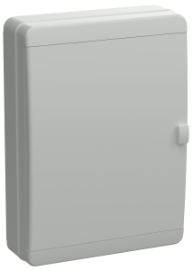 TEKFOR Корпус пластиковый КМПн-54 IP65 серая непрозрачная дверь IEK TF5-KP73-N-54-65-K03-K03  фото | Capital Power - инженерные системы