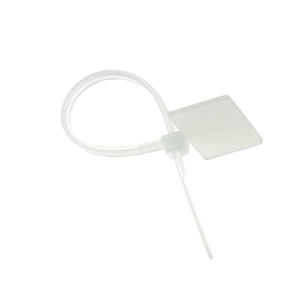 Хомут нейлоновый с маркировочной площадкой (2,5х110) (100шт,) EKF PROxima PLC-C-P-2.5X110  фото | Capital Power - инженерные системы