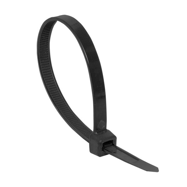 Хомут нейлоновый черный (3,6х300) (100шт,) EKF Basic PLC-CB-3.6X300  фото | Capital Power - инженерные системы