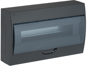 KREPTA 3 Корпус пластиковый ЩРН-П-18 IP41 черный IEK MKP12-N-18-41-K02  фото | Capital Power - инженерные системы