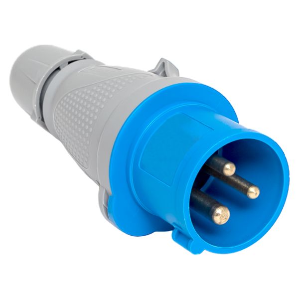 Вилка переносная 013 2Р+РЕ 16А 220В IP44 EKF PROXIMA PS-013-16-220-PRO  фото | Capital Power - инженерные системы