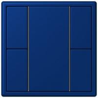 Кнопочный модуль КNX Jung Les Couleurs® Le Corbusier bleu outremer fonce F 50 с двумя парами кнопок LC502TSA4320T